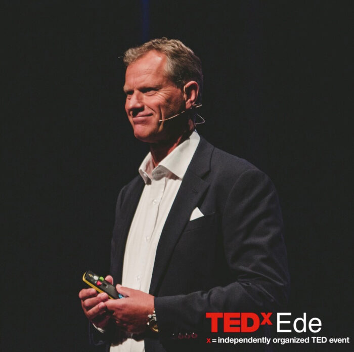 Keynote spreker Hans Bouscholte.